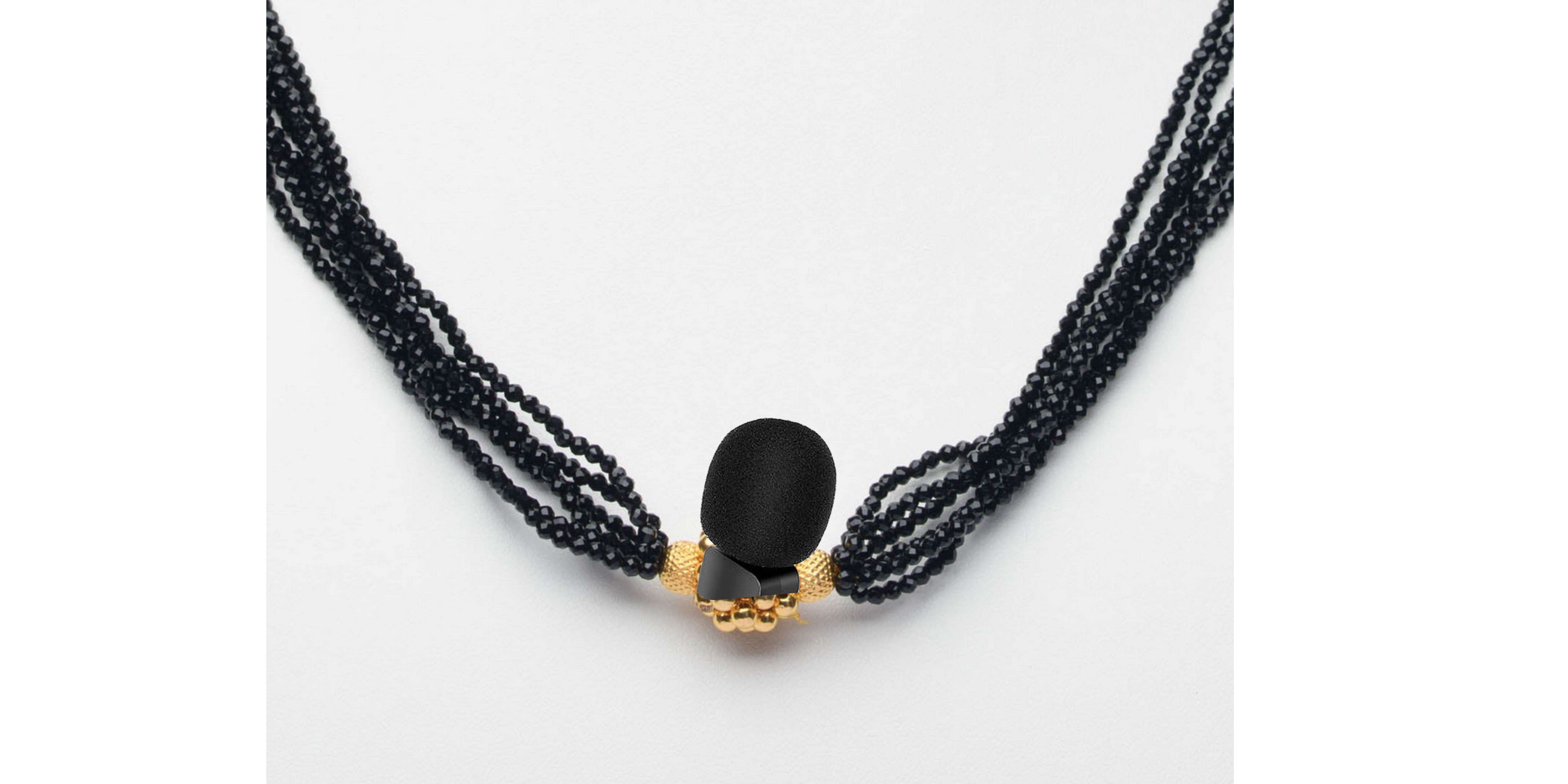 Microphone necklace