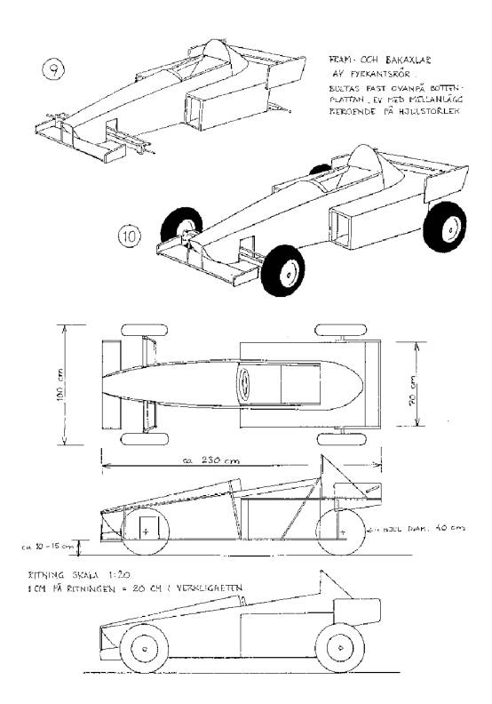 A build it and paint it yourself «olabil» with pedals or an engine.