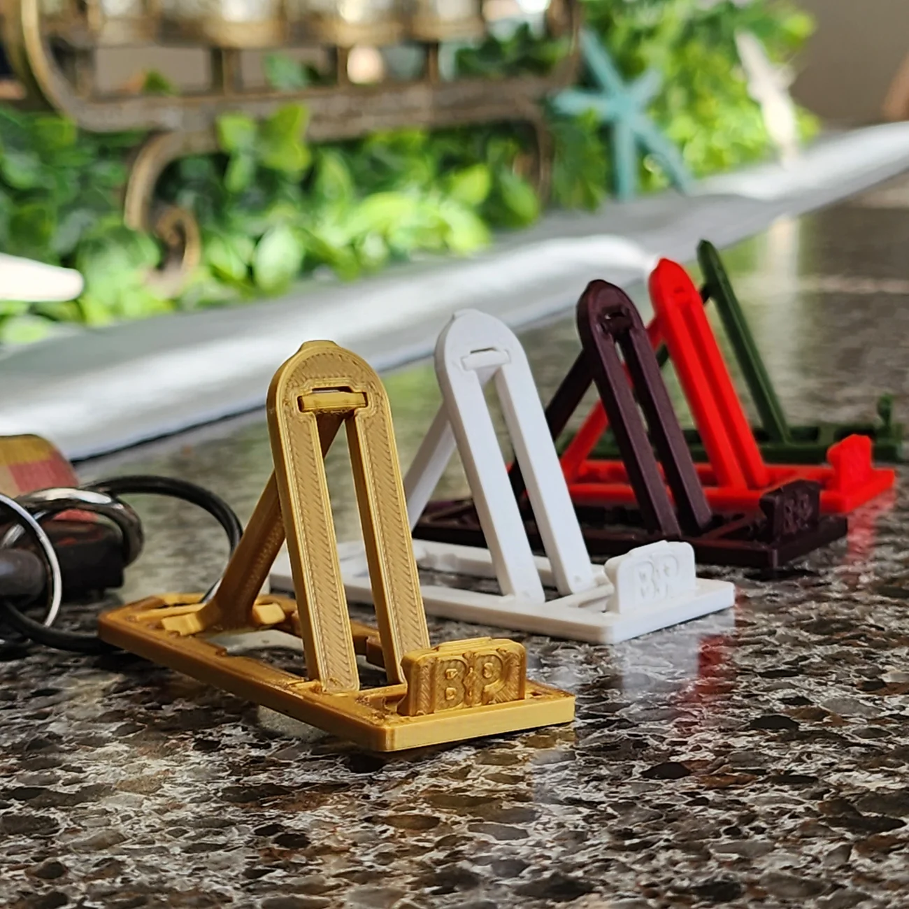 50-Pack Foldable Phone Stand Keychain (customized logo option) - Image 2