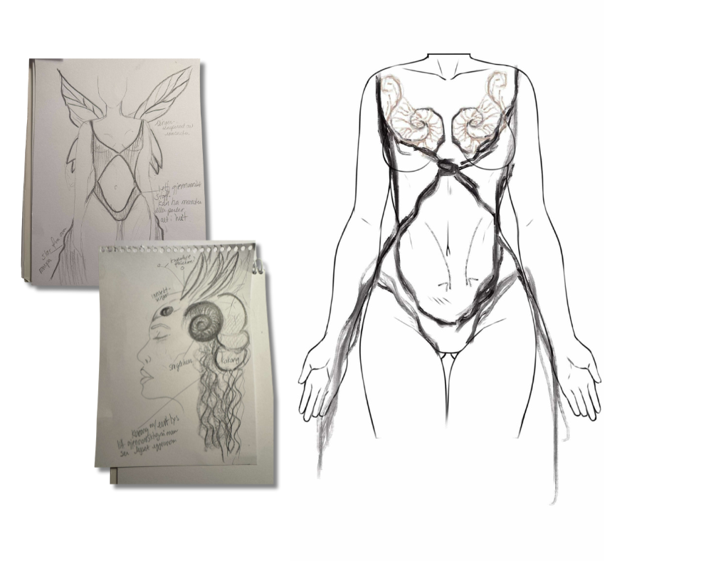 Alexandra Joner’s King & Queen of Moths Halloween costume - Image 3