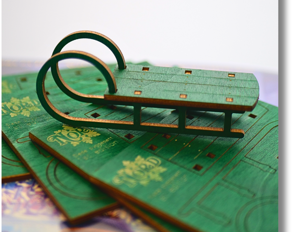 North the movie Sledge, DIY kit x 5 - Image 2