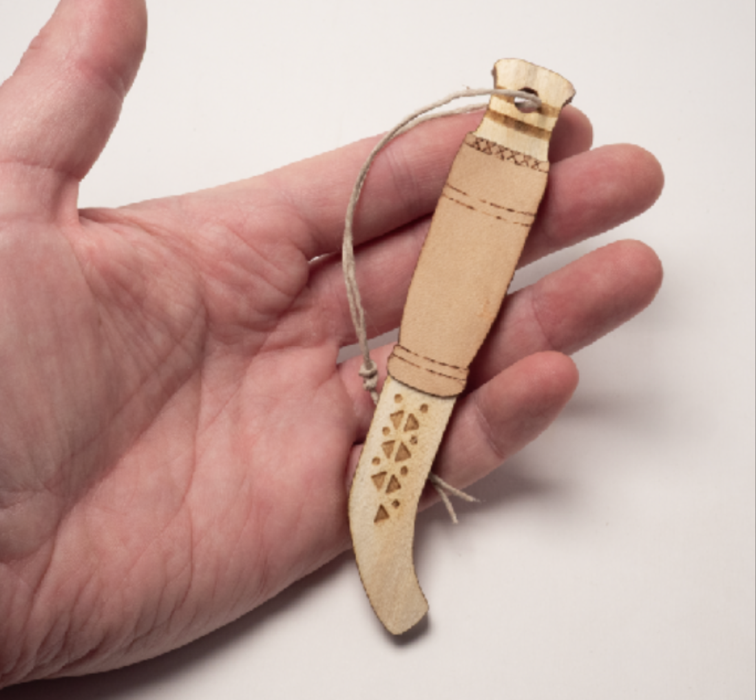 Christmas Tree Decoration - the Knife from Nord - Image 2