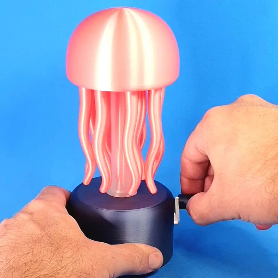 Jellyfish Swimming - Mechanical Interactive Art - Image 2