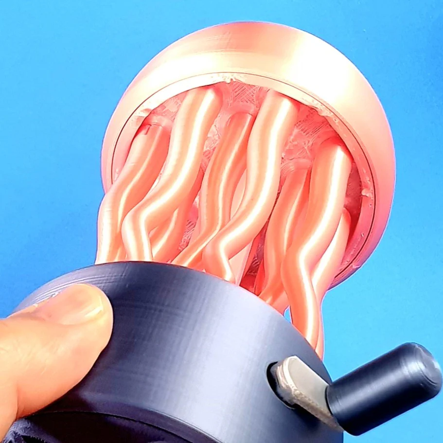 Jellyfish Swimming - Mechanical Interactive Art - Image 4